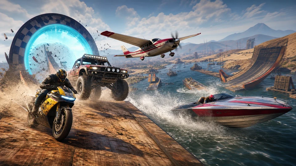 Scena związana z poradnikiem Random Transform Races